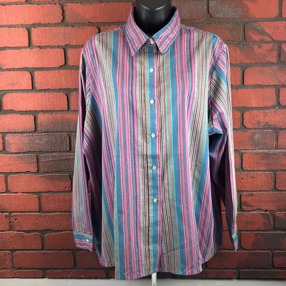 Miss B Shirt Womens XL Button Down‎